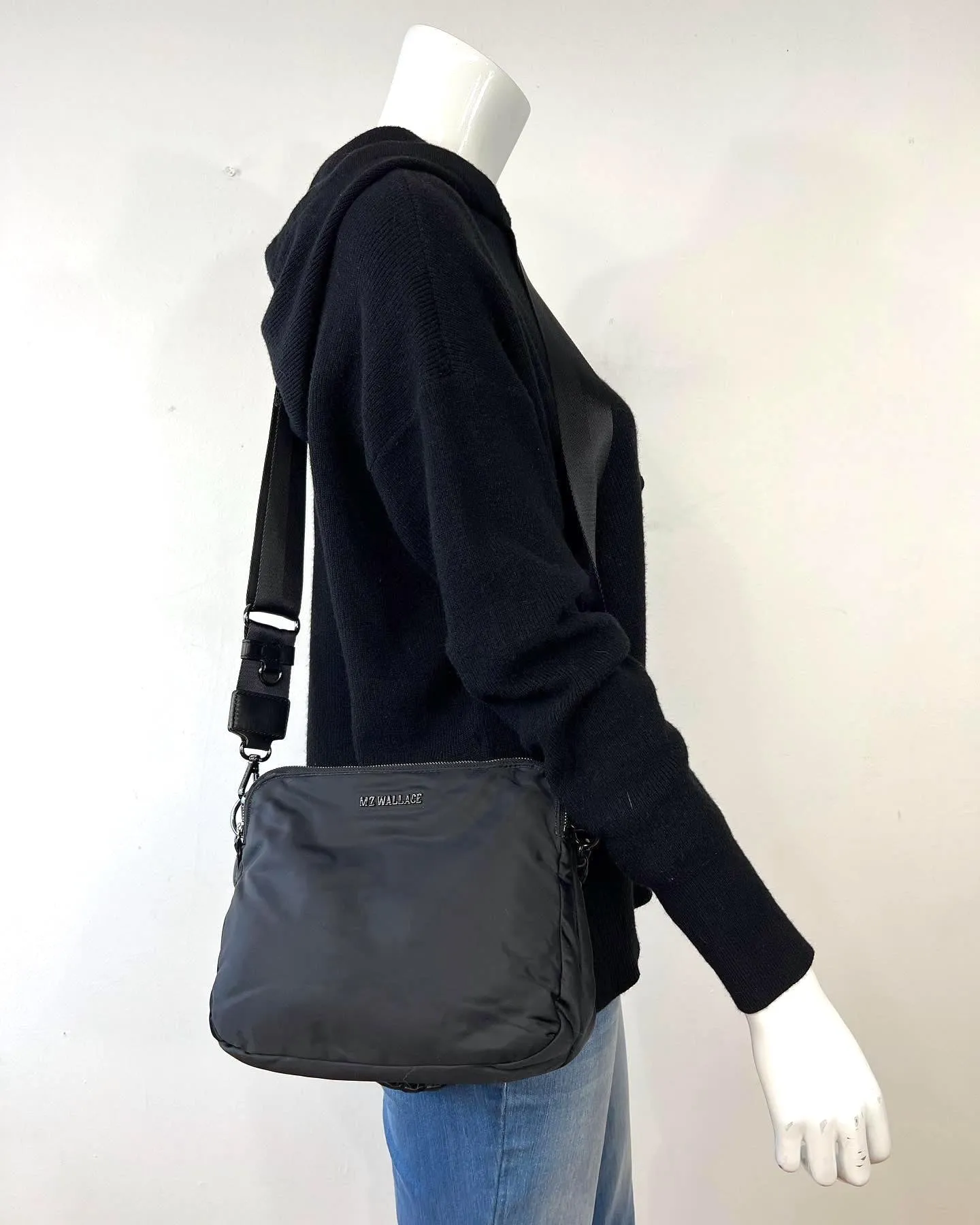 MZ WALLACE BOWERY MEDIUM CROSSBODY BAG