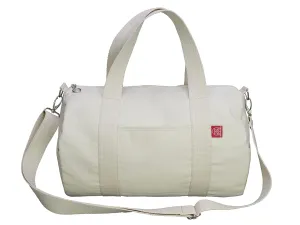 Natural Cotton Duffel for Women Healthy Bag Canvas Premium Handmade Duffle Gym Summer Bag Workout Travel Fitness Bag Eco-Friendly Organic Washable Fabric Men Duffle Weekend
