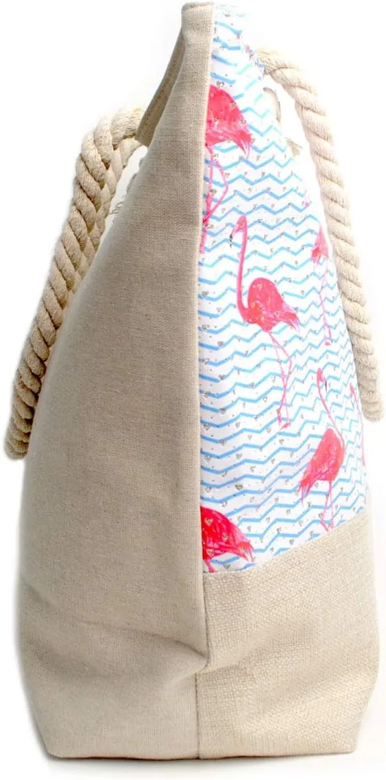 Nollia Women's Summer Tote Bag, Large Shoulder Bag   Great for Beaches, Boardwalks & Vacation Fun!