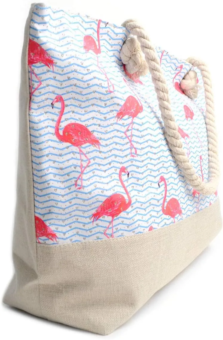 Nollia Women's Summer Tote Bag, Large Shoulder Bag   Great for Beaches, Boardwalks & Vacation Fun!