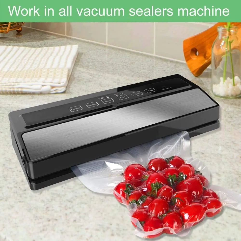 O2frepak 100 Plus Quart 10" x 13" Vacuum Sealer Bags with BPA Free and Puncture Prevention,Vacuum Seal Freezer Bags,Great for Sous Vide Vaccume Sealer PreCut Bags
