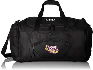 Officially Licensed NCAA "Roadblock" Duffel Bag (LSU Tigers)