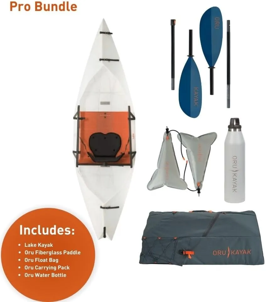 Oru Kayak Foldable Kayak Lake | Lightweight, Portable & Stable - Lake and River Kayaks