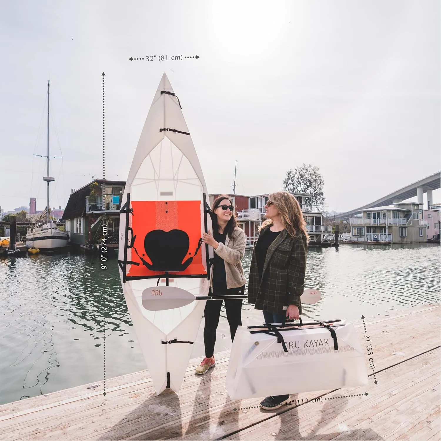 Oru Kayak Foldable Kayak Lake | Lightweight, Portable & Stable - Lake and River Kayaks