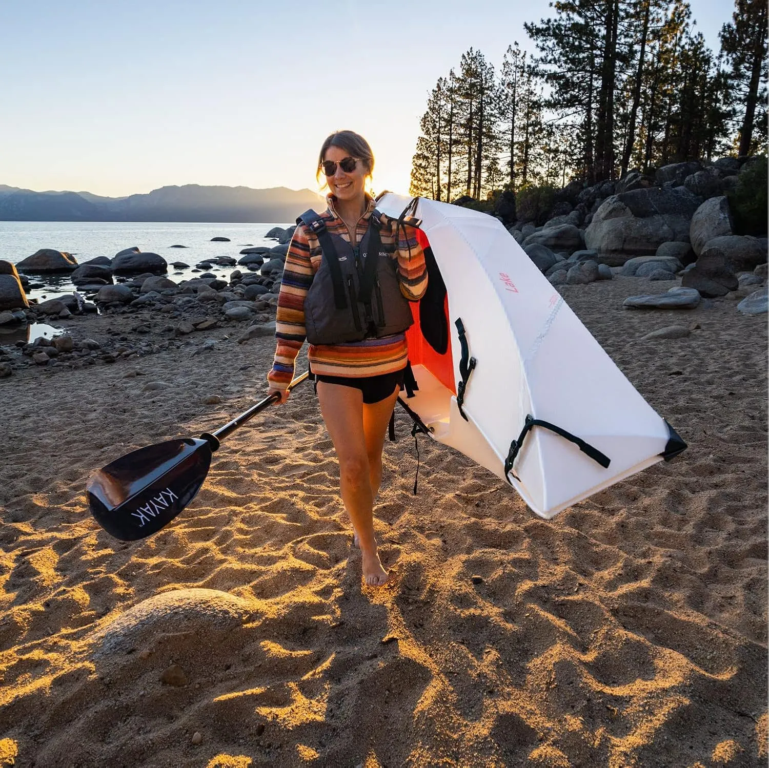 Oru Kayak Foldable Kayak Lake | Lightweight, Portable & Stable - Lake and River Kayaks