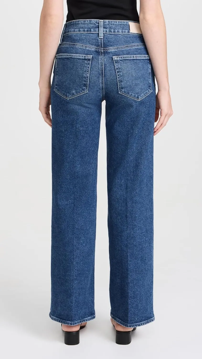 PAIGE Women's Sasha 32" Wide Leg Jeans