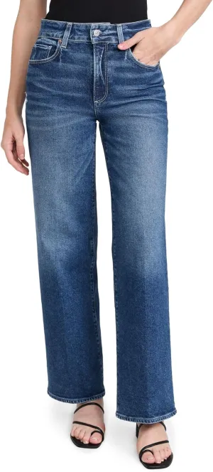 PAIGE Women's Sasha 32" Wide Leg Jeans