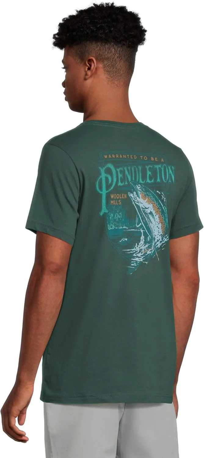 PENDLETON Men's Salmon Falls Graphic Tee