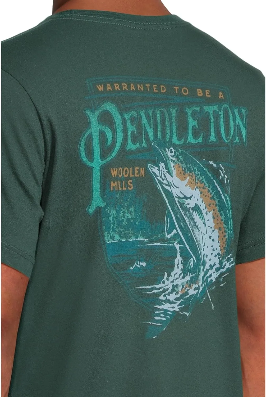 PENDLETON Men's Salmon Falls Graphic Tee
