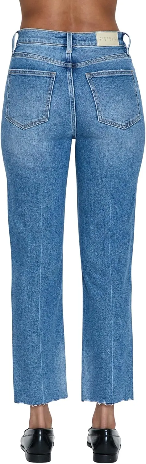 Pistola Charlie High-Rise Clash Classic Straight Ankle Jean