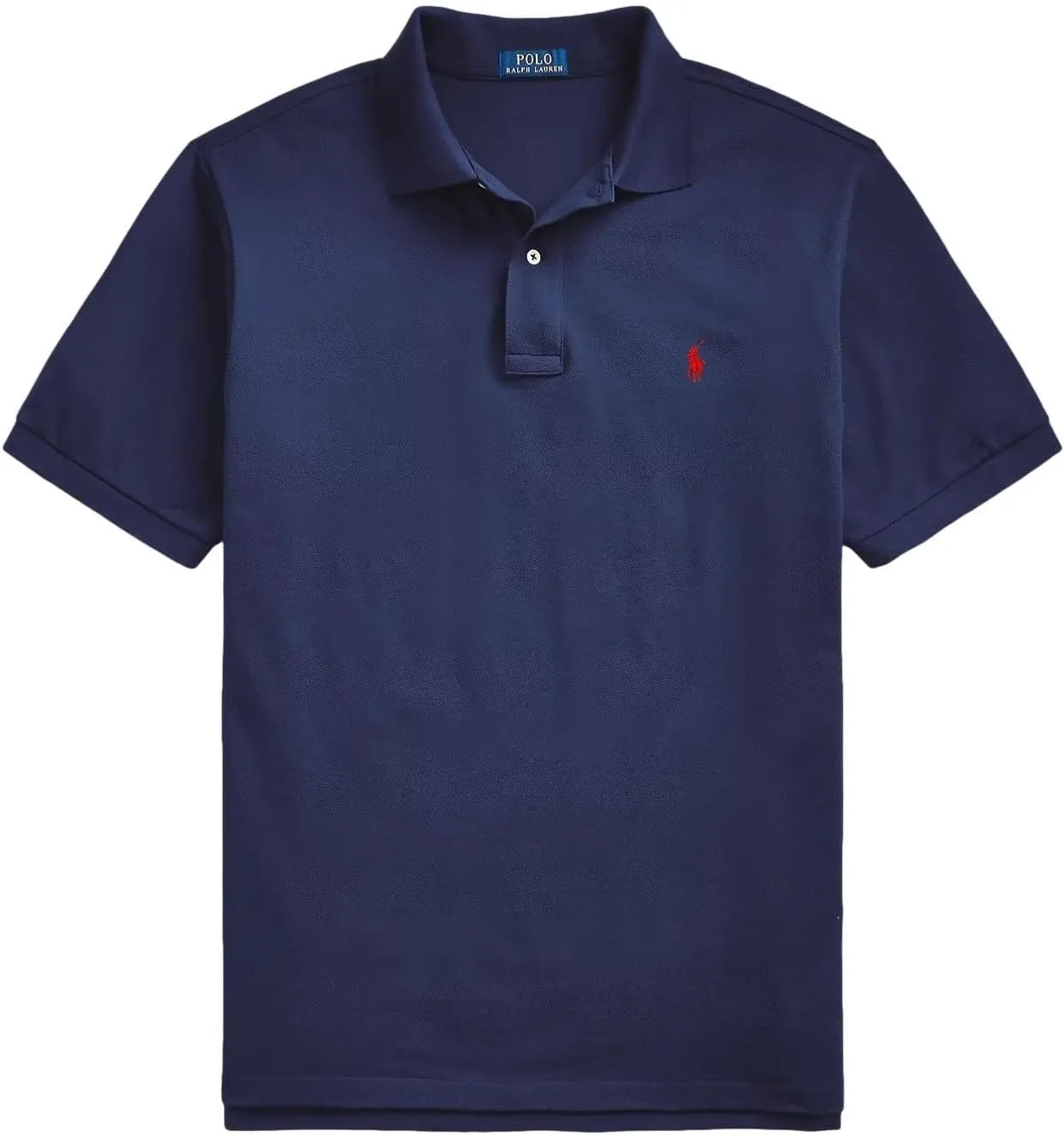 POLO RALPH LAUREN Men's Big & Tall Short Sleeve Iconic Mesh Polo Shirt