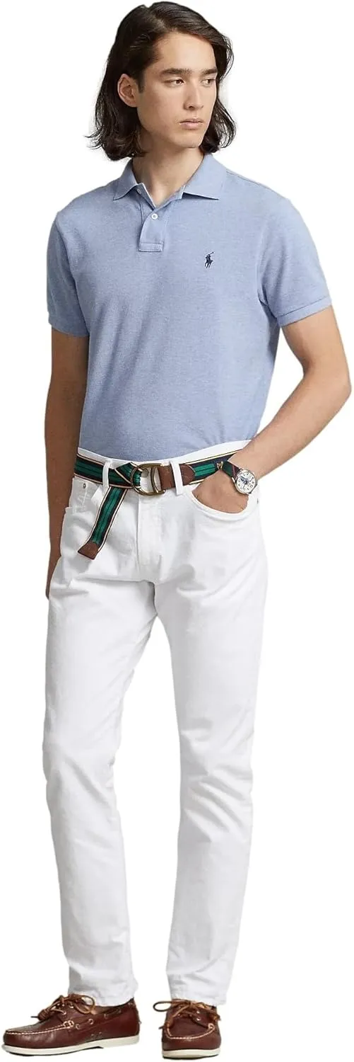 Polo Ralph Lauren Men's Custom Slim Fit Iconic Mesh Polo