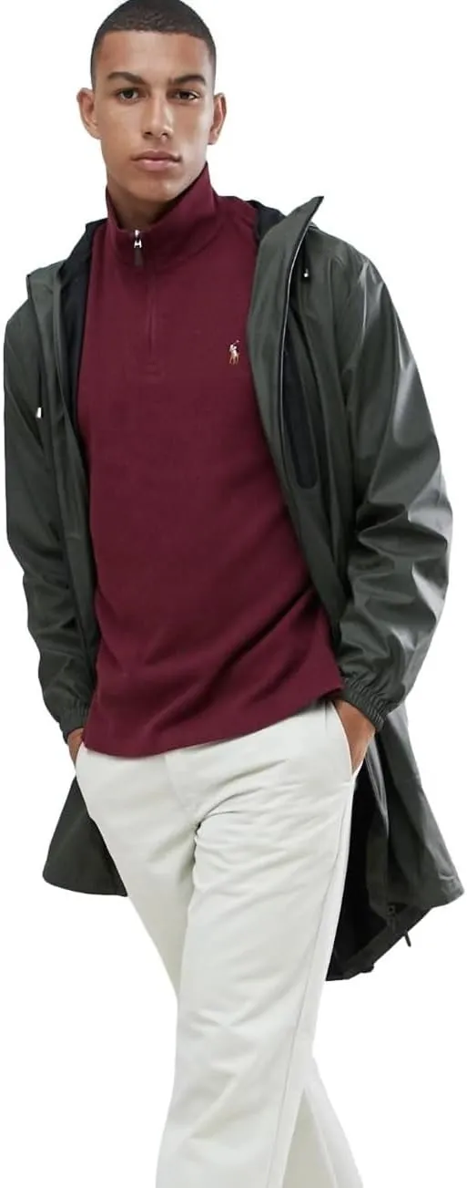 Polo Ralph Lauren Men's Long Sleeve Fleece Quarter Zip Sweatshirt