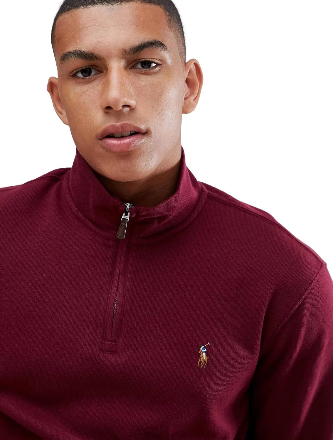 Polo Ralph Lauren Men's Long Sleeve Fleece Quarter Zip Sweatshirt