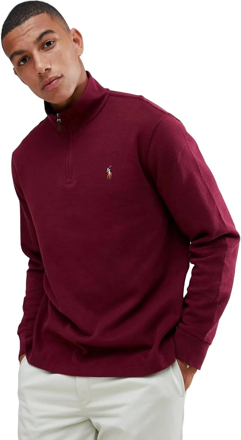 Polo Ralph Lauren Men's Long Sleeve Fleece Quarter Zip Sweatshirt