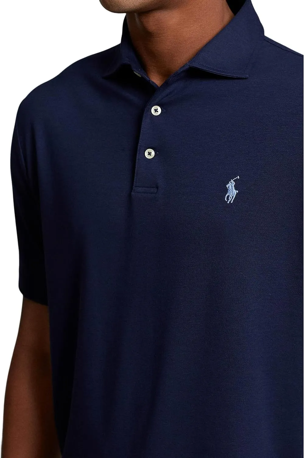 POLO RALPH LAUREN Men's Pima Polo Short Sleeve Knit