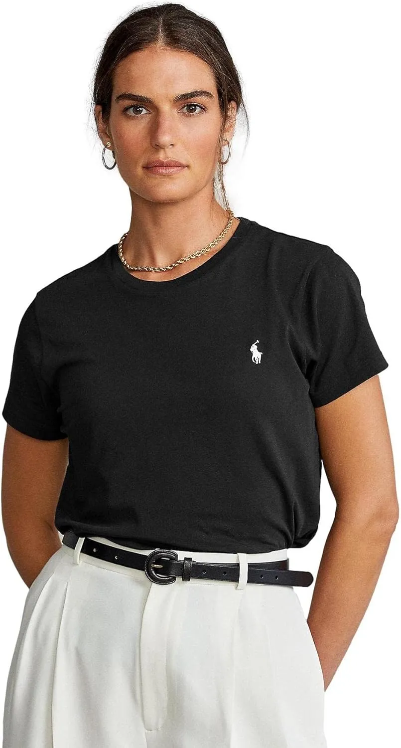 Polo Ralph Lauren Womens Crew Neck Jersey T-Shirt