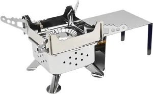 Propane Camping Stove - Adjustable Windproof Portable Stove,Kitchen Accessories for Urgency RV Backpacking Home Beach Outings Fishing Trips