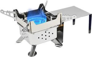Propane Camping Stove | Windproof Portable Outdoor Stove - Kitchen Accessories for Urgency RV Backpacking Home Beach Outings Fishing Trips