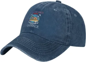 Puerto Rico is Not A Floating Island of Garbage Baseball Cap for Men Women Fashionable Adjustable Denim Hat