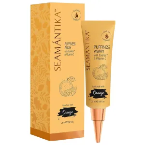 PUFFINESS AWAY Eye Cream 0.8 fl.oz - Instant Eye Bag Remover Puffiness with Eyeliss; Vitamin C, Under Eye Puffiness Reducer Instant Results, Temporary Reduction of Wrinkles & Dark Circles