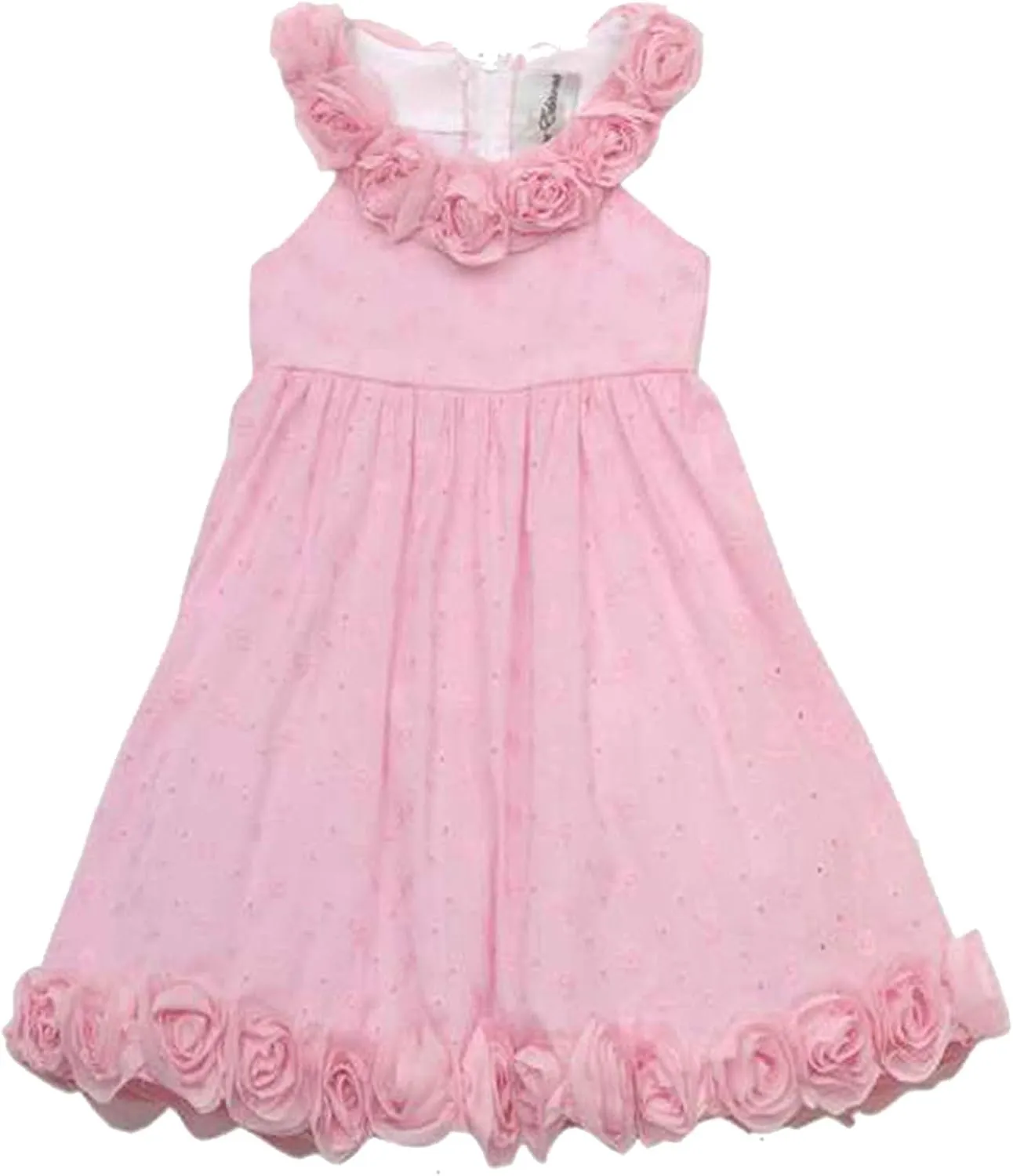 Rare Editions Baby-Toddler-Little Girls Sleeveless Woven Dress