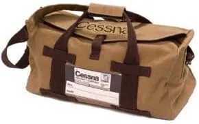 Red Canoe Cessna Vintage Stow Duffel Bag - Red, Large