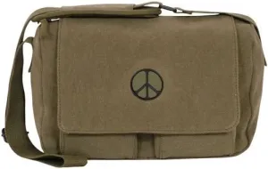 Retro Departure Shoulder Bag - Olive Drab