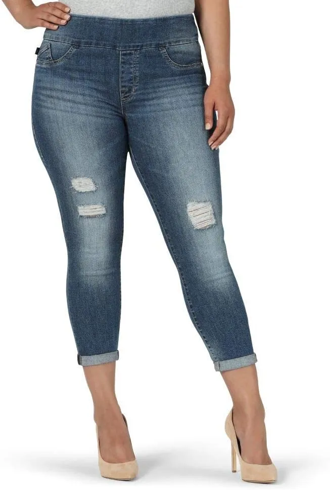 Rock & Republic Women's Denim Rx Fever Stretch Crop Capri Jean