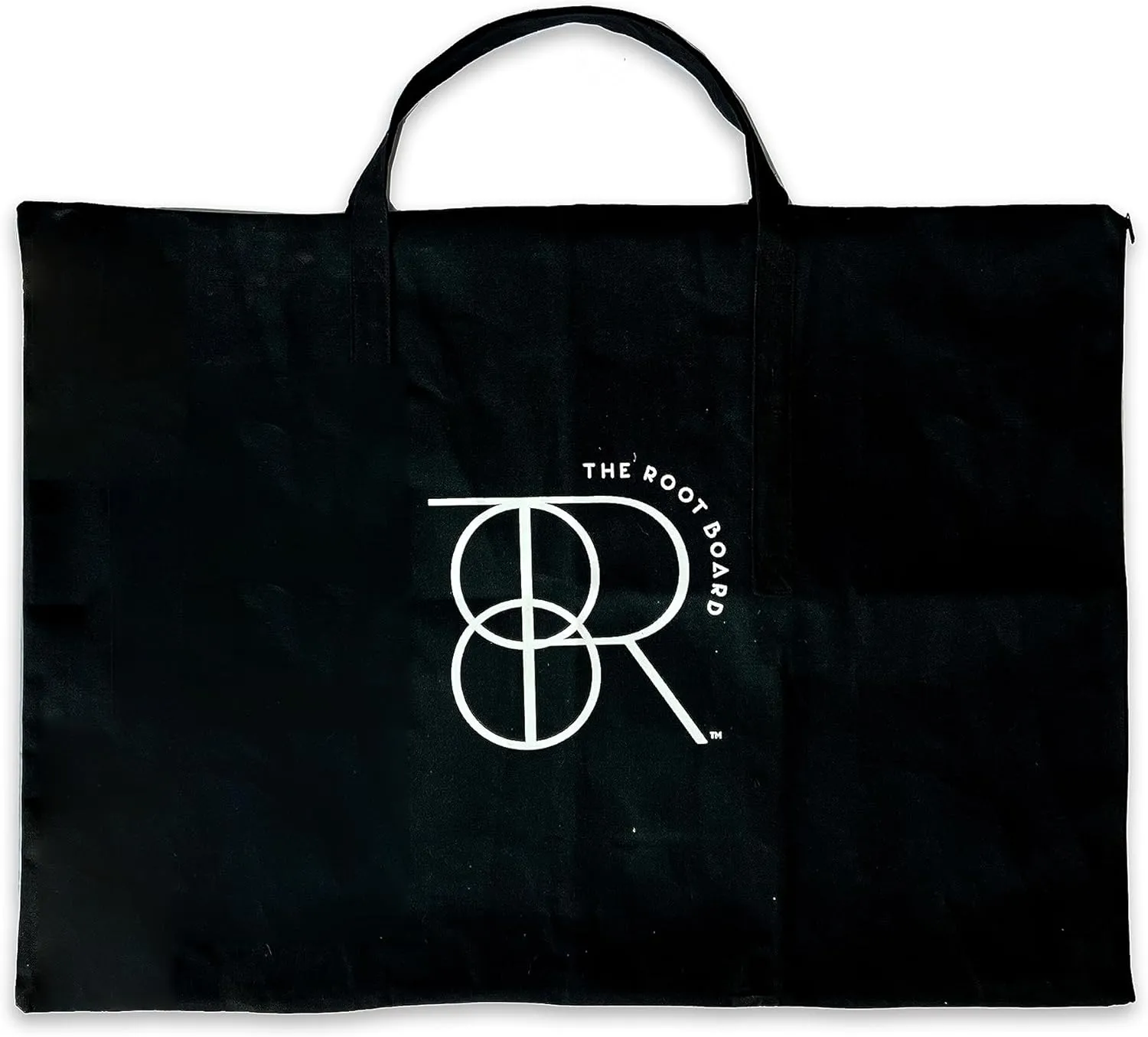 Root Bag Tote Strapped Companion Tote, Portable Bamboo Yoga Board for Practicing Yoga on Carpet and Other Surfaces, Strap Bag Tote Carries to Parks, Beach, Wilderness