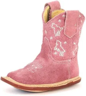 ROPER Baby-Girl's Cowbabies Best Friends (Infant/Toddler) Western Boot