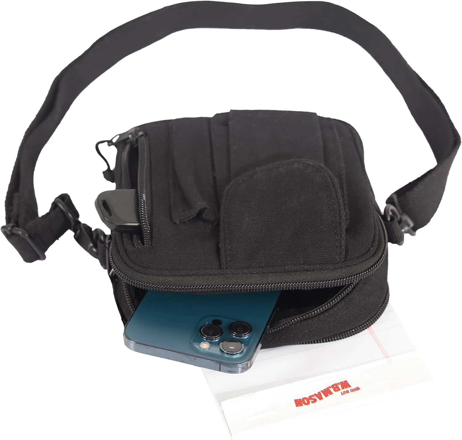 Rothco Excursion Organizer Shoulder Bag – Canvas Crossbody EDC Travel Bag 2L Storage