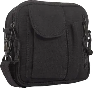 Rothco Excursion Organizer Shoulder Bag – Canvas Crossbody EDC Travel Bag 2L Storage
