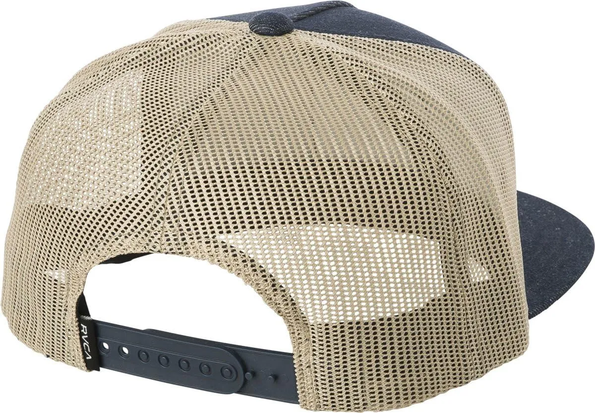 RVCA Men's Denim Trucker Hat