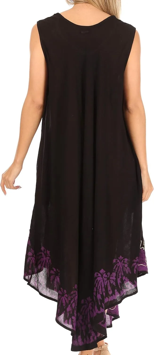 Sakkas Sundari Caftan Tank Dress/Cover Up