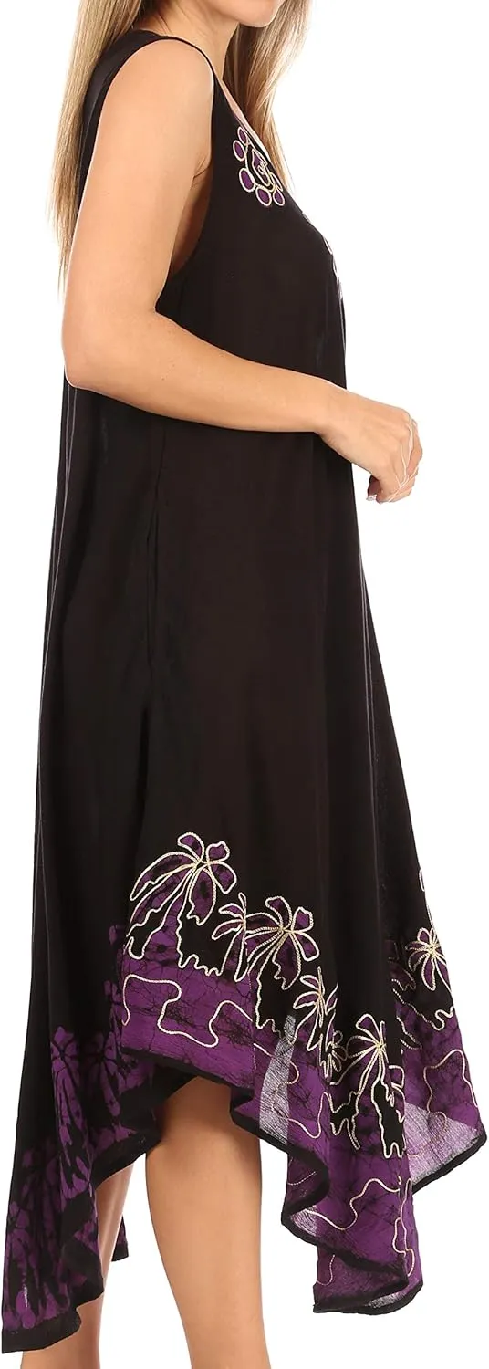 Sakkas Sundari Caftan Tank Dress/Cover Up