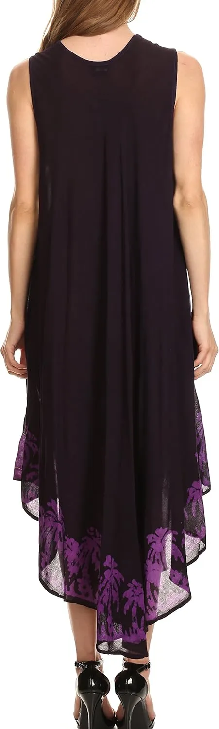 Sakkas Sundari Caftan Tank Dress/Cover Up