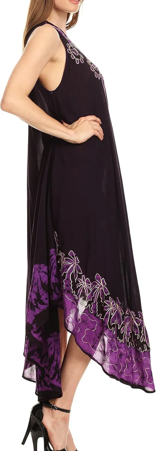 Sakkas Sundari Caftan Tank Dress/Cover Up
