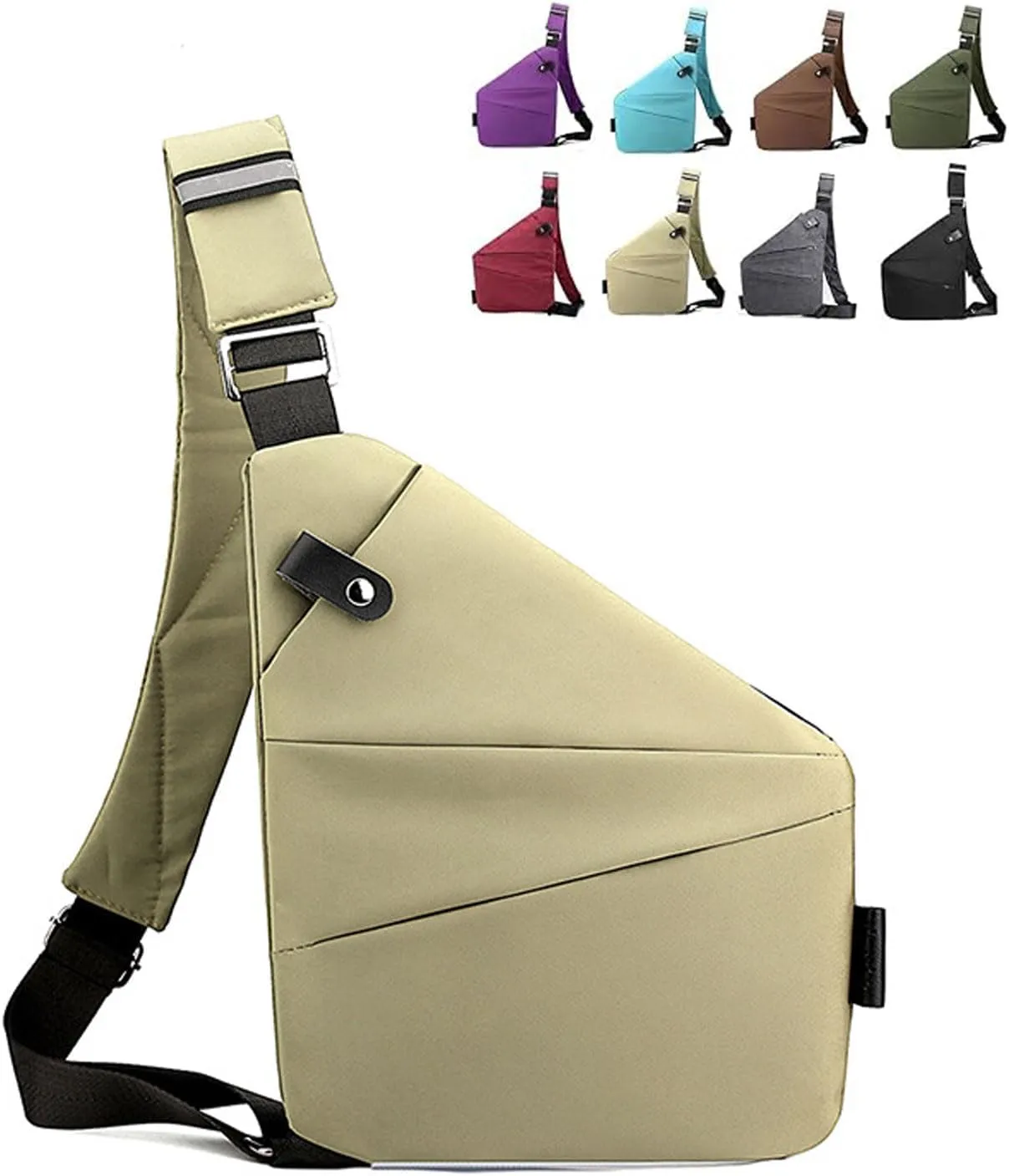 Sciasi Personal Shoulder Bag, anti theft travel bag for women, Landscaper anti-theft Travel Bag