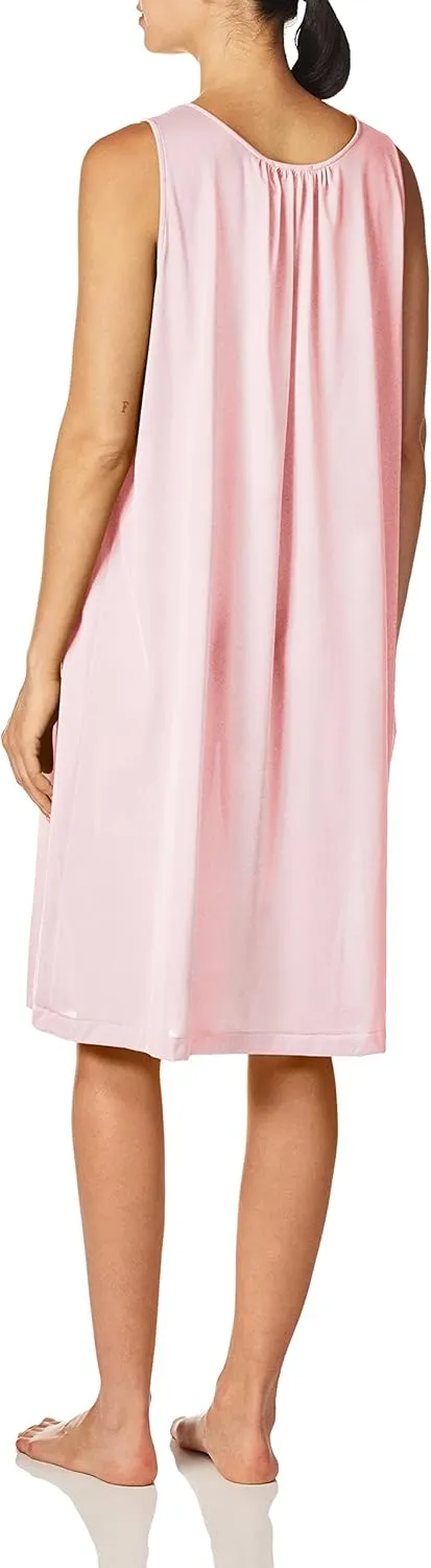 Shadowline Women's Plus-Size Petals 40 Inch Sleeveless Waltz Gown