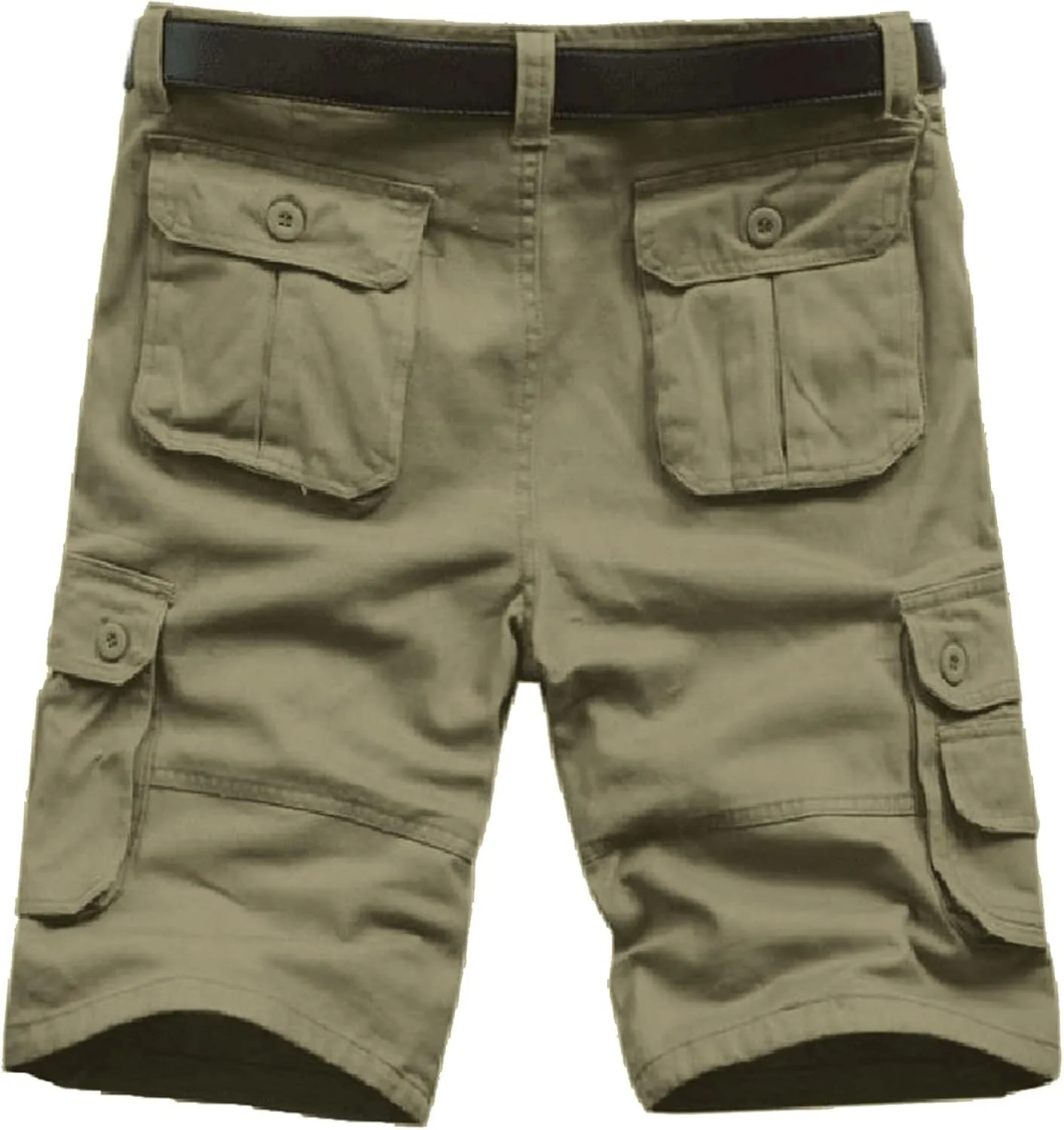 Shorts Men Leisure Overalls Summer Men's and Color Pants with Multi-Pocket Men's Pants Mens Short Green Cargo Shorts