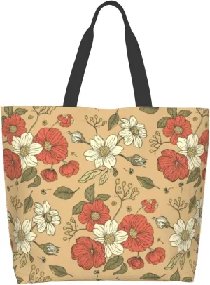 Shoulder Bag Large Reusable Eco-friendly Shopping Bags Portable Storage Handbag