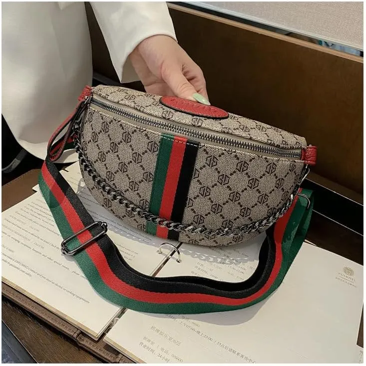 Sling Bag Sling Backpack Crossbody Bag Chest Bag Shoulder Bag Women PU Fashion Lightweight Daypack Purse Casual Travel