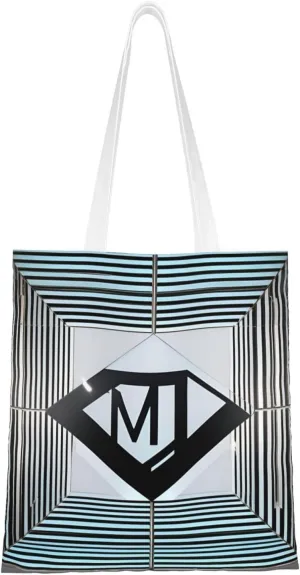 SSIMOO Two Horses Fashion Canvas Tote Bag-Personalized Handbag,Multifunctional Bag,Elegant And Minimalist