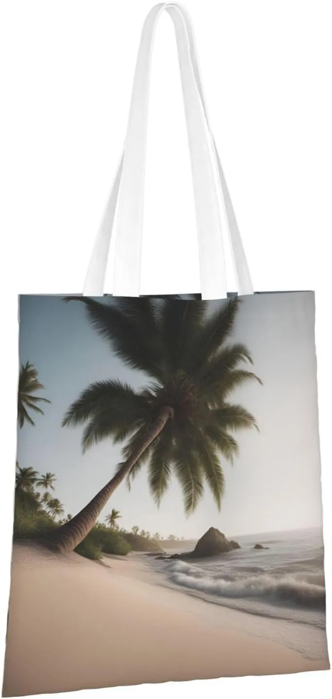 SSIMOO Two Horses Fashion Canvas Tote Bag-Personalized Handbag,Multifunctional Bag,Elegant And Minimalist