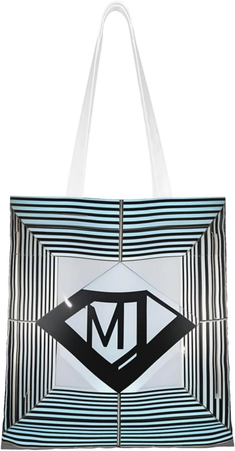 SSIMOO Two Horses Fashion Canvas Tote Bag-Personalized Handbag,Multifunctional Bag,Elegant And Minimalist