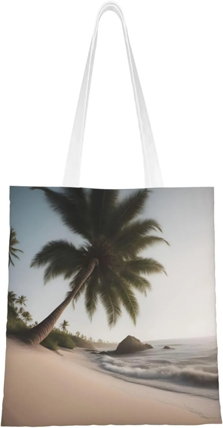 SSIMOO Two Horses Fashion Canvas Tote Bag-Personalized Handbag,Multifunctional Bag,Elegant And Minimalist