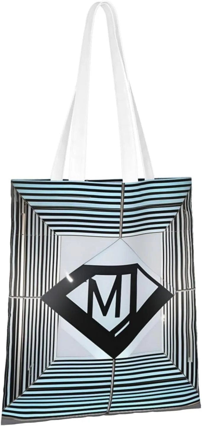 SSIMOO Two Horses Fashion Canvas Tote Bag-Personalized Handbag,Multifunctional Bag,Elegant And Minimalist
