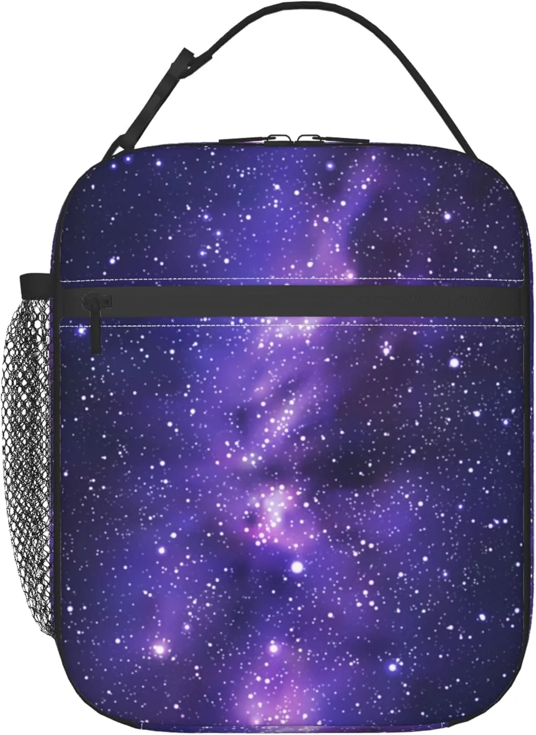 Starry sky Lunch Bags For Men Women Boys Girls Reusable Tote Lunch Bags For Office Work School Picnic Camping Thermal Insulation And Cold Preservation