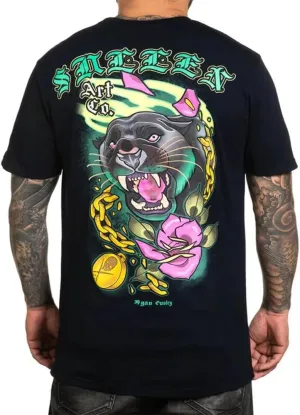 Sullen Men's Chained Panther Premium Short Sleeve T Shirt